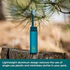 Lightweight aluminum toothbrush design
