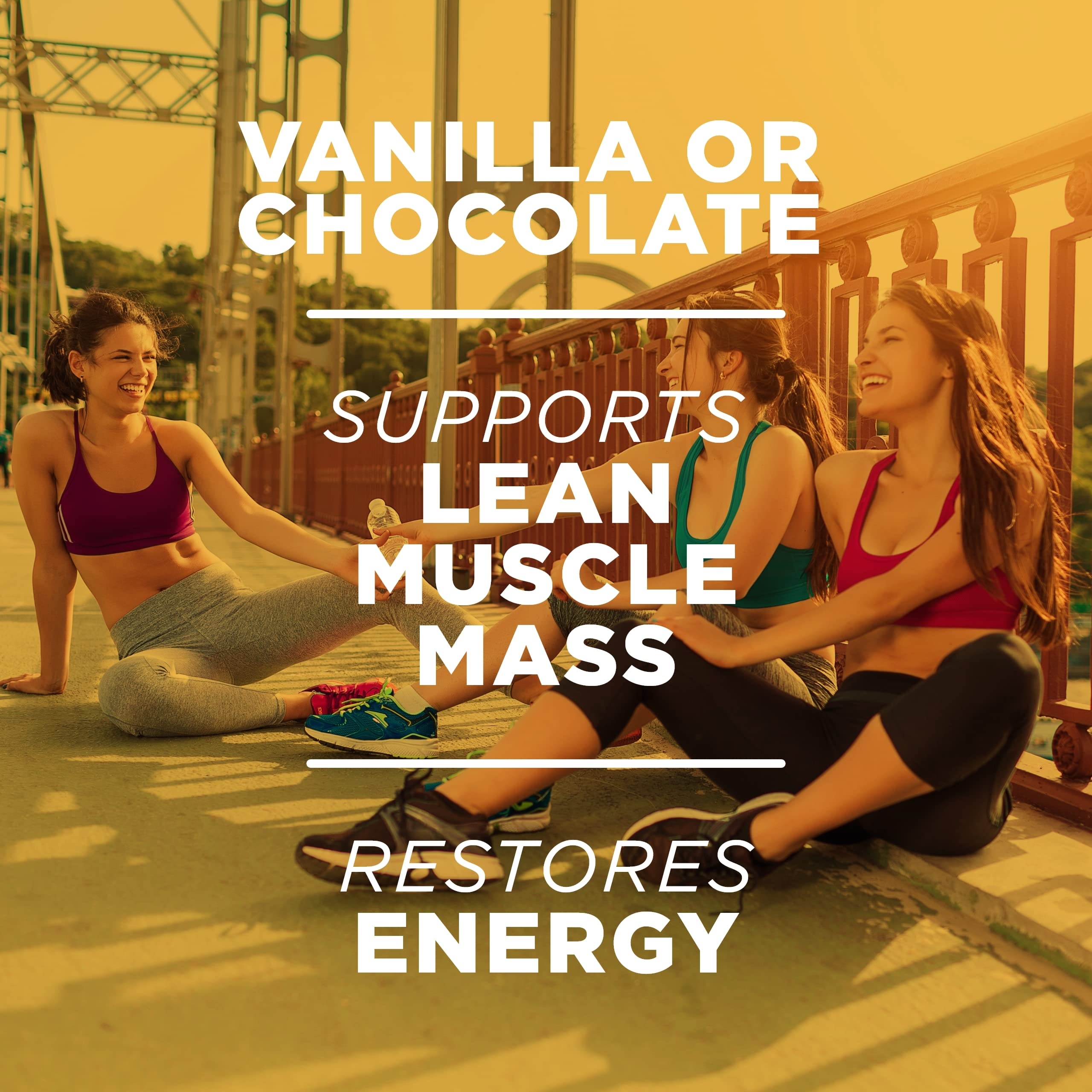 BodyLean25 chocolate shake showing smooth texture