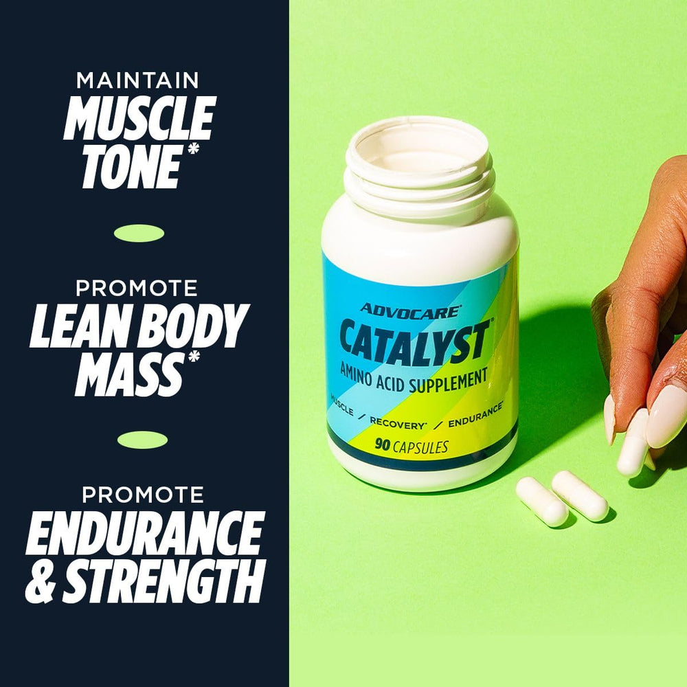 Concept image showing pre-workout use with Catalyst