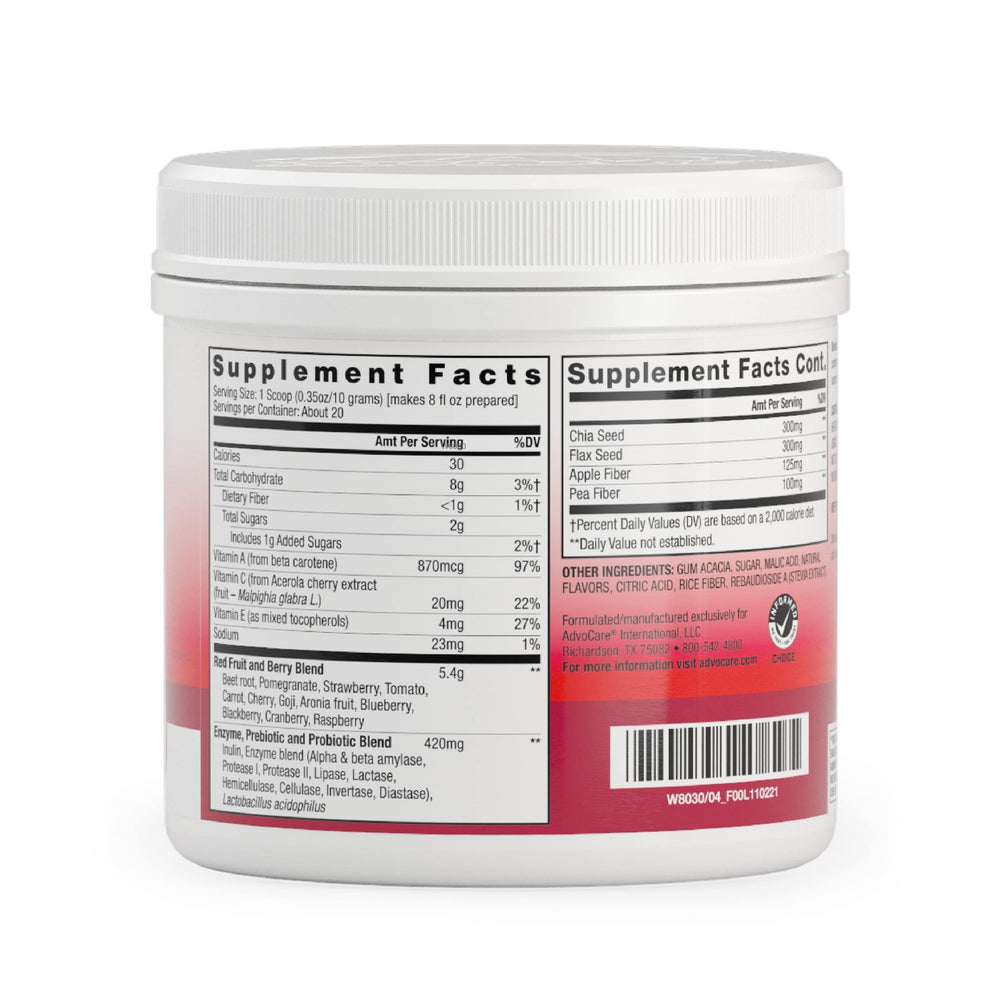 Beet root, flax seed and berry blend ingredient image