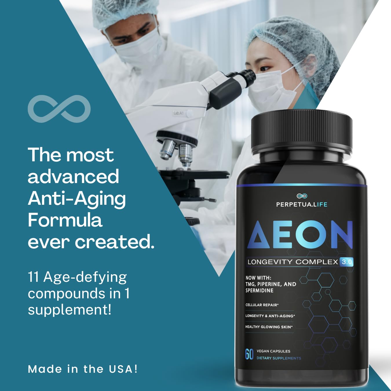 Label of AEON Liposomal NAD+ Longevity Complex
