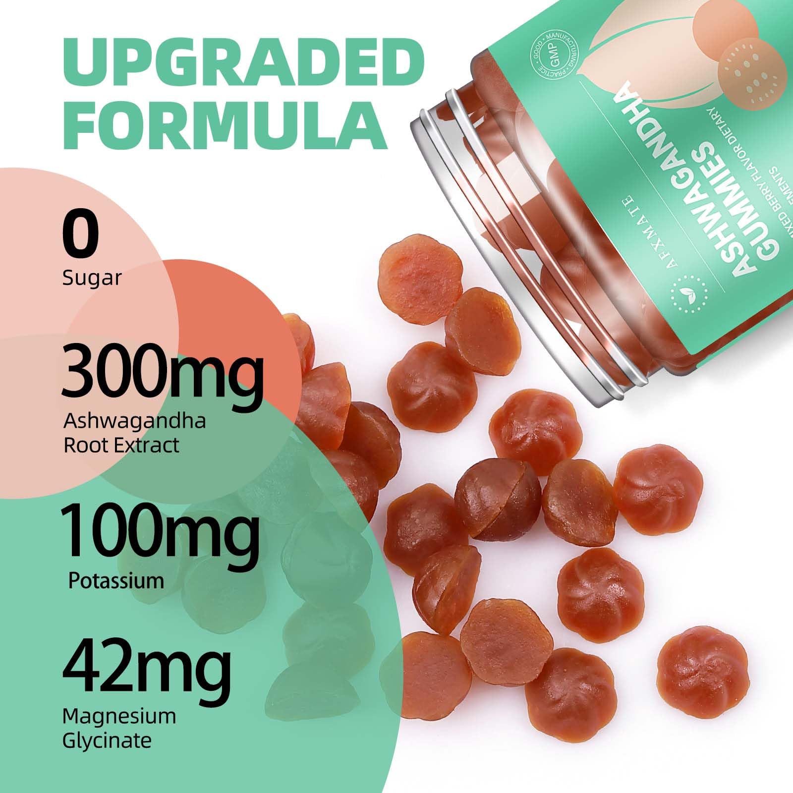 Includes magnesium glycinate, potassium, calcium, and vitamin D