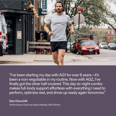 AGZ Sleep Drink Sampler Chocolate Mint flavor packet front view