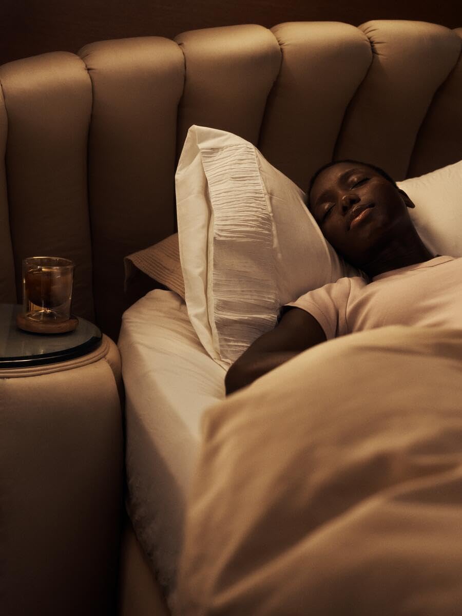 Close-up of AGZ Sleep Drink Sampler label