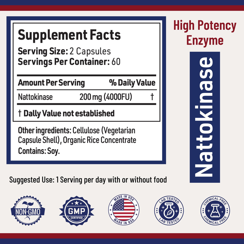 Made in USA; FDA-registered GMP facility