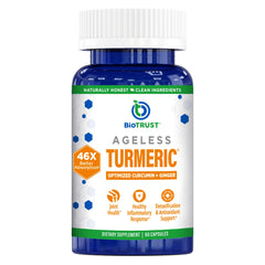 BioTrust Ageless Turmeric bottle front
