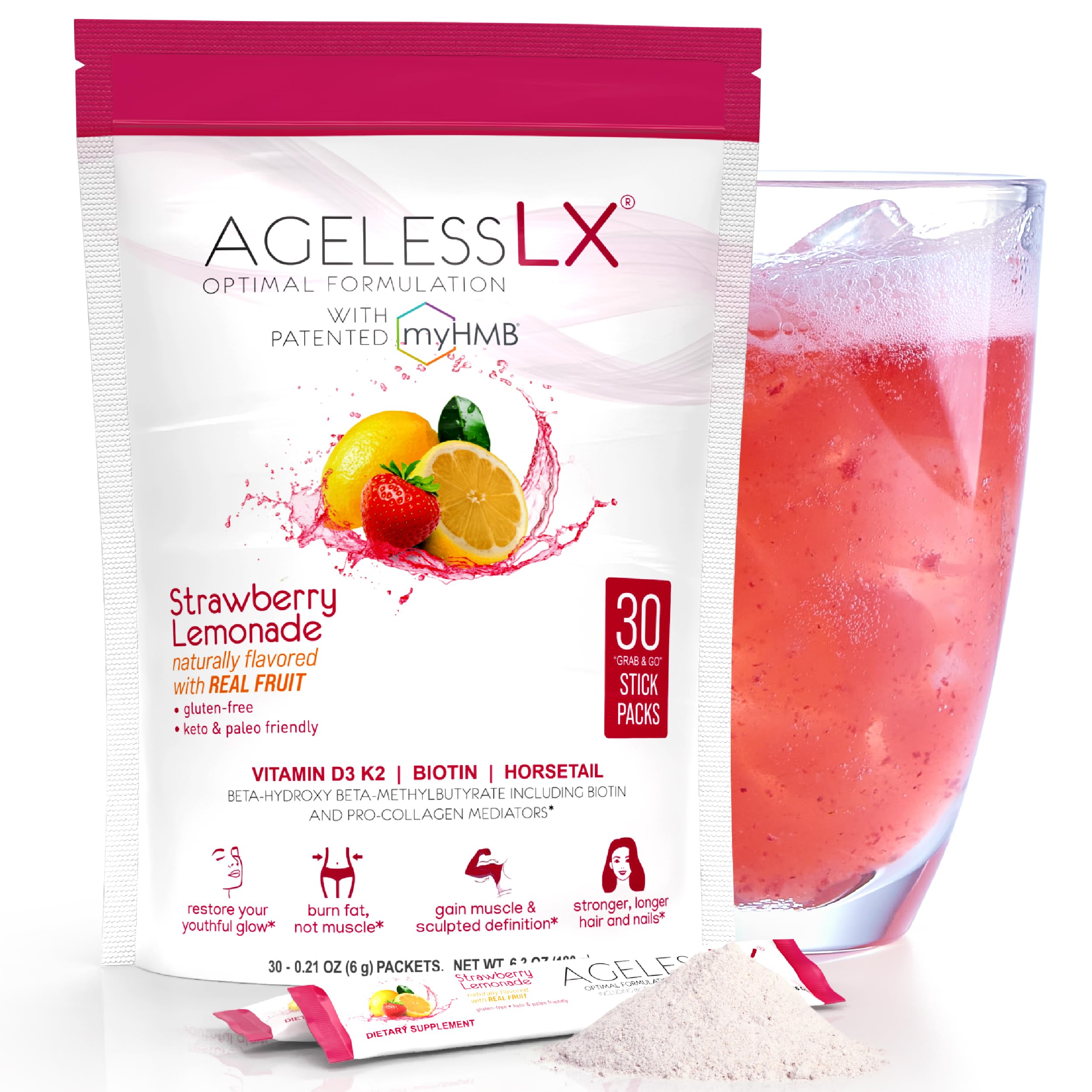 AgelessLX powder packaging front