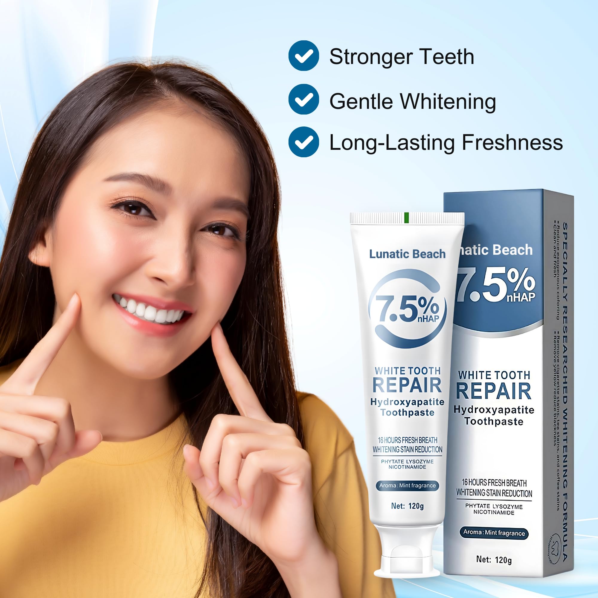 Suitable for ages 6+ and orthodontic care