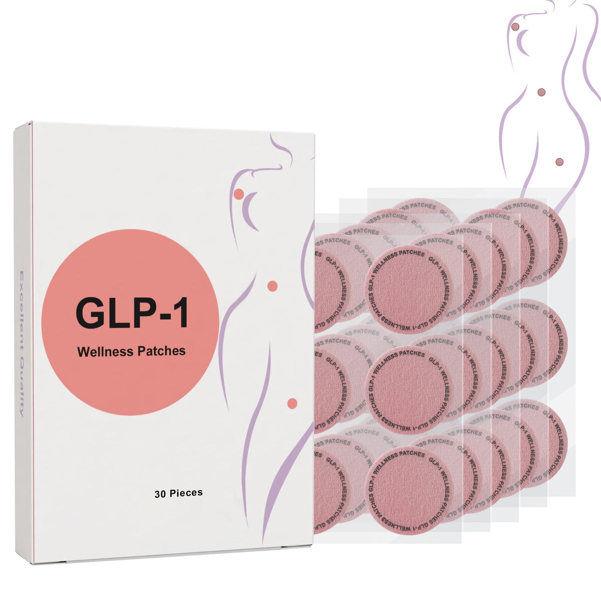 AGORUN GLP-1 Patches 30 Count Comfortable product image