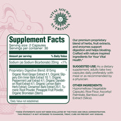 Pineapple bromelain and herbal extracts in AiRi Debloat formula