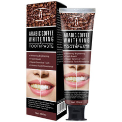 AICHUN BEAUTY Arabic Coffee Toothpaste tube on a white background
