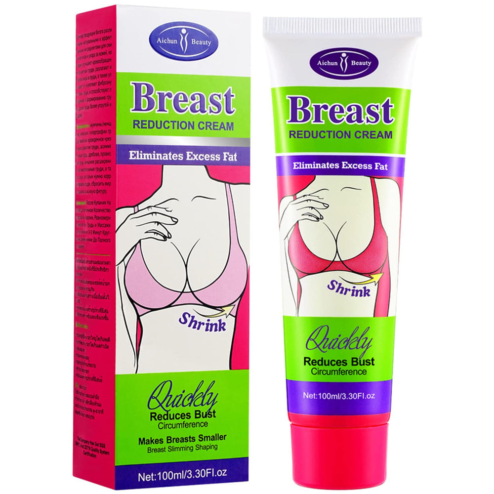 AICHUN BEAUTY Breast Reduction Cream bottle with 100ml packaging