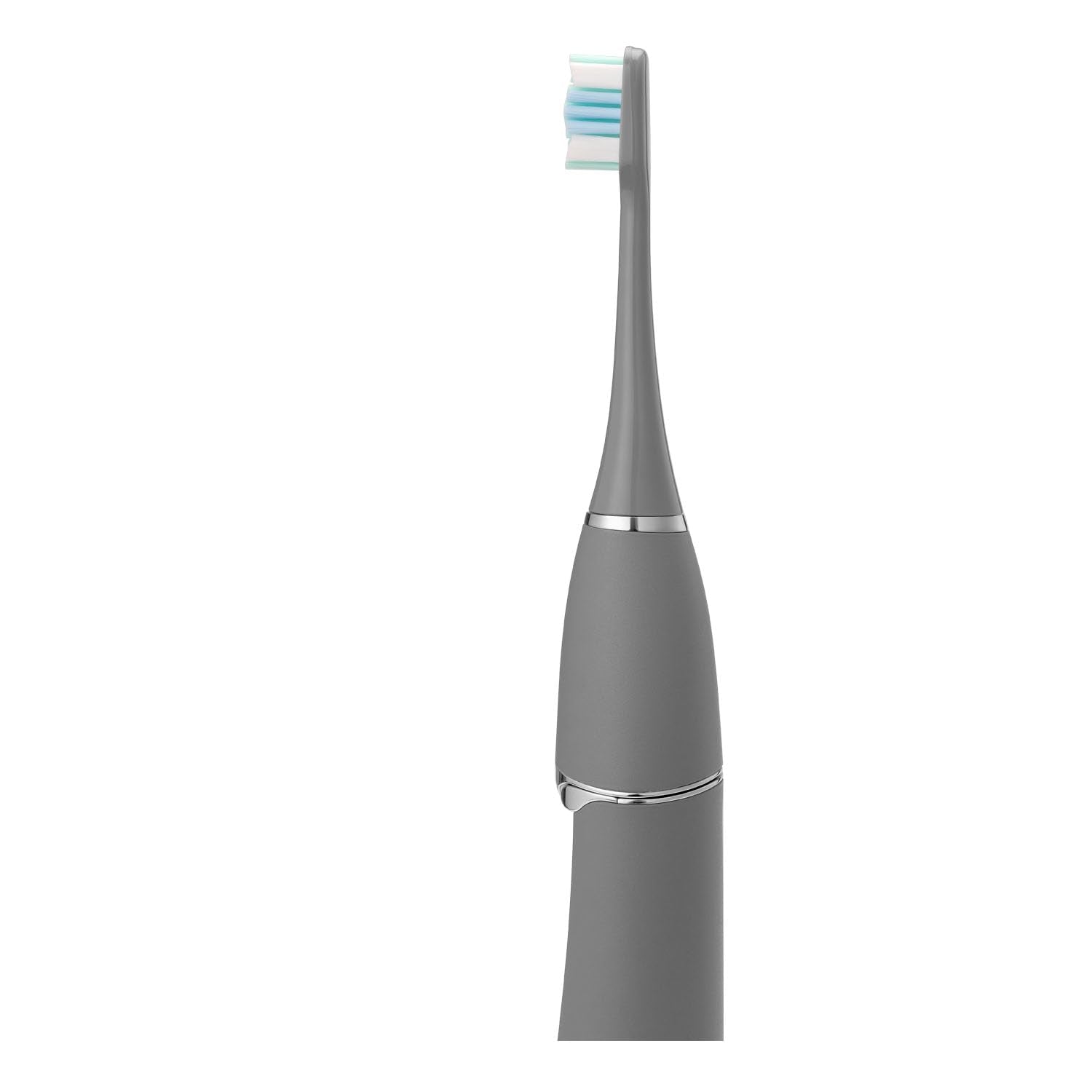 Travel-ready packaging with four brush heads and accessories