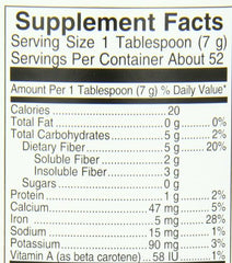 Close-up of herbs and psyllium in AIM Herbal Fiberblend