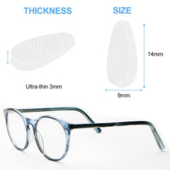 Air Bag Nose Pads Black Polka Dots – front view