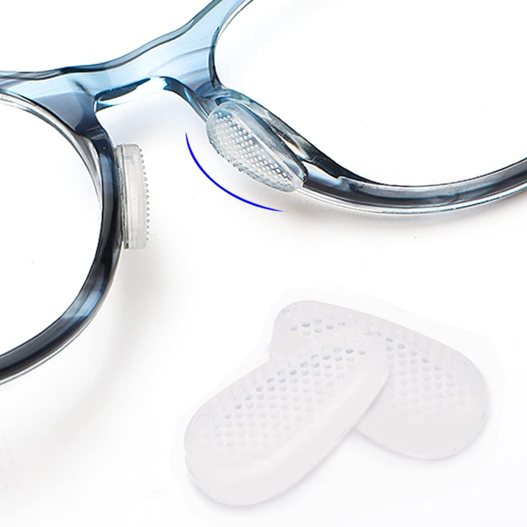 Air Bag Nose Pads White Polka Dots – front view