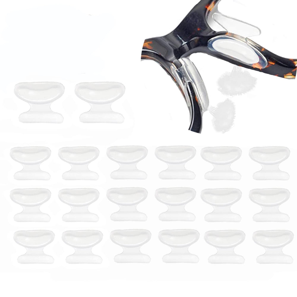 Air Bag Nose Pads Butterfly Shape close-up with 1.31 x 1.41 cm size