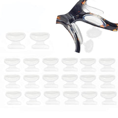 Air Bag Nose Pads Butterfly Shape close-up with 1.31 x 1.41 cm size