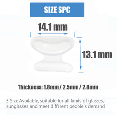 Nose pads size 1.31 cm x 1.41 cm