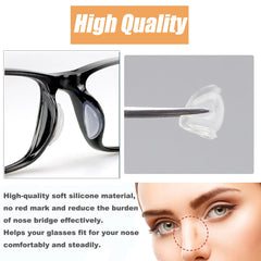 Soft silicone nose pad close-up