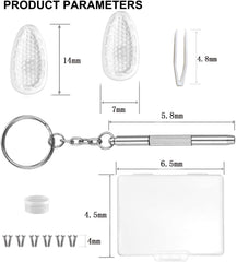 Vent holes on silicone nose pads reducing pressure