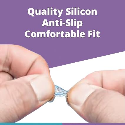 Package includes 20 pairs of screw-in air cushion nose pads