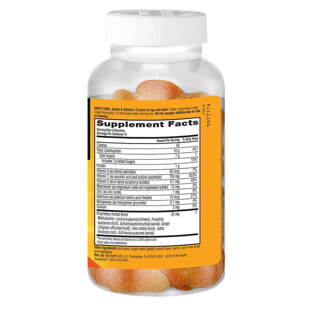 Ingredients highlight: Vitamins C & E, selenium, and herbal blend