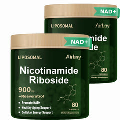 Airboy Liposomal Nicotinamide Riboside 900 mg bottle front view