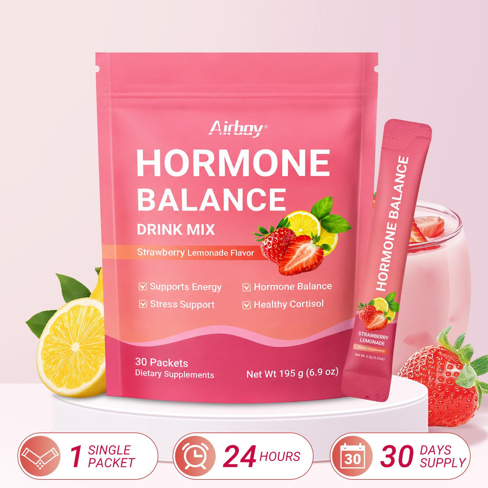 Airboy serving size compared to a coin to show compact travel-friendly packs