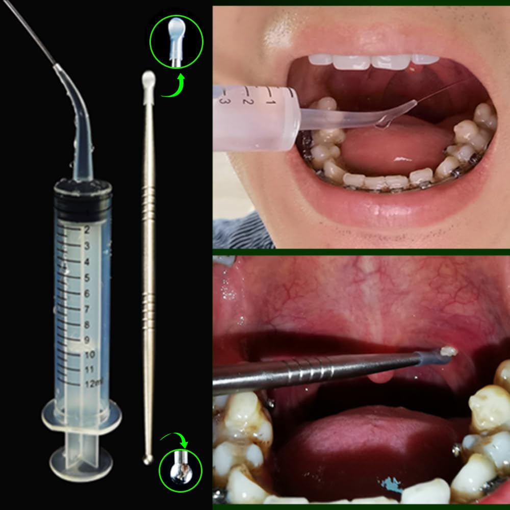 Airgoesin stainless steel pick for tonsil stones