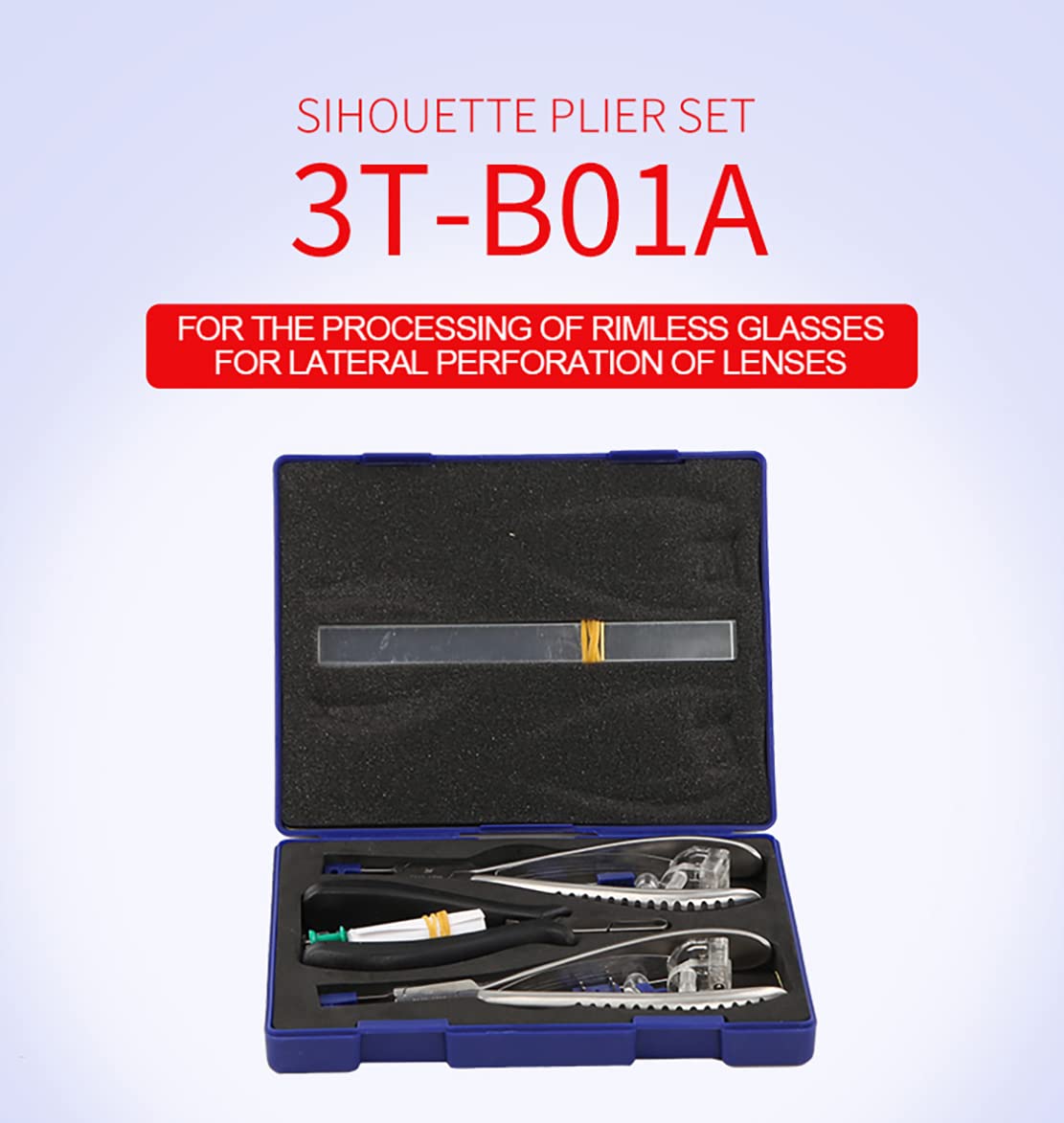 Outdoor stainless steel multi tool plier for eyewear repair