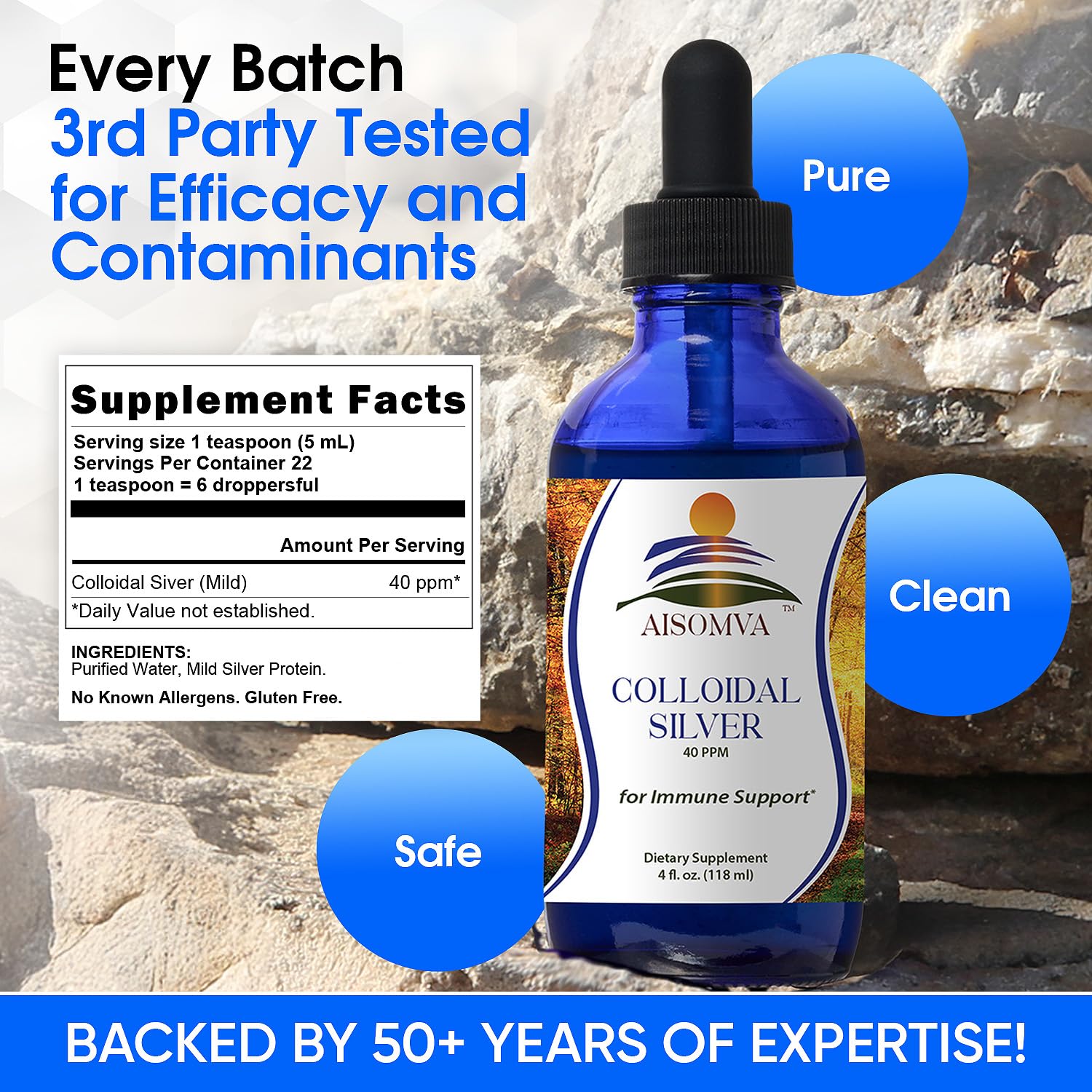 AISOMVA lab testing facility and quality control