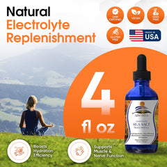 Concentrated sea salt minerals ingredients