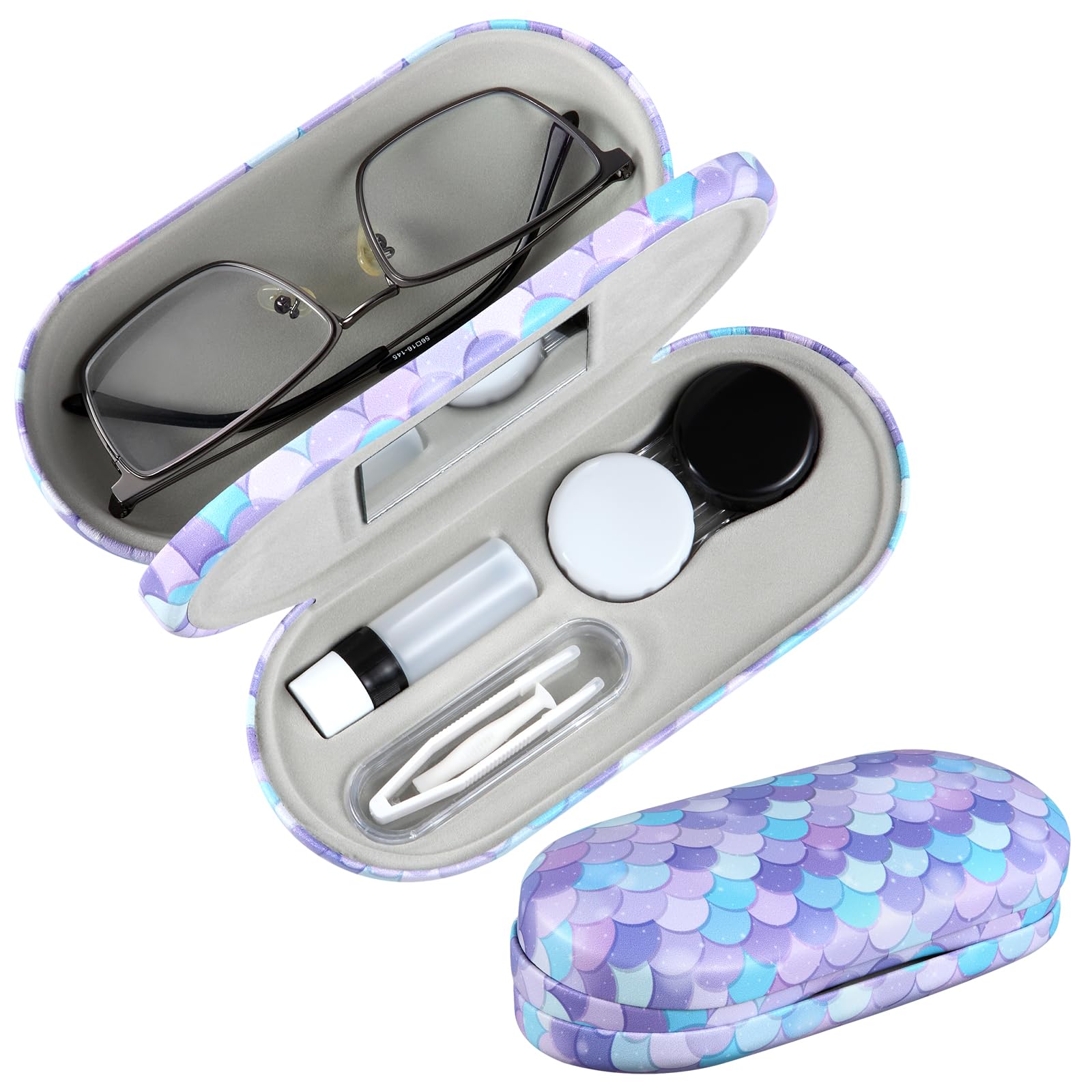 AITIME 2-in-1 double-sided case – marbling pattern