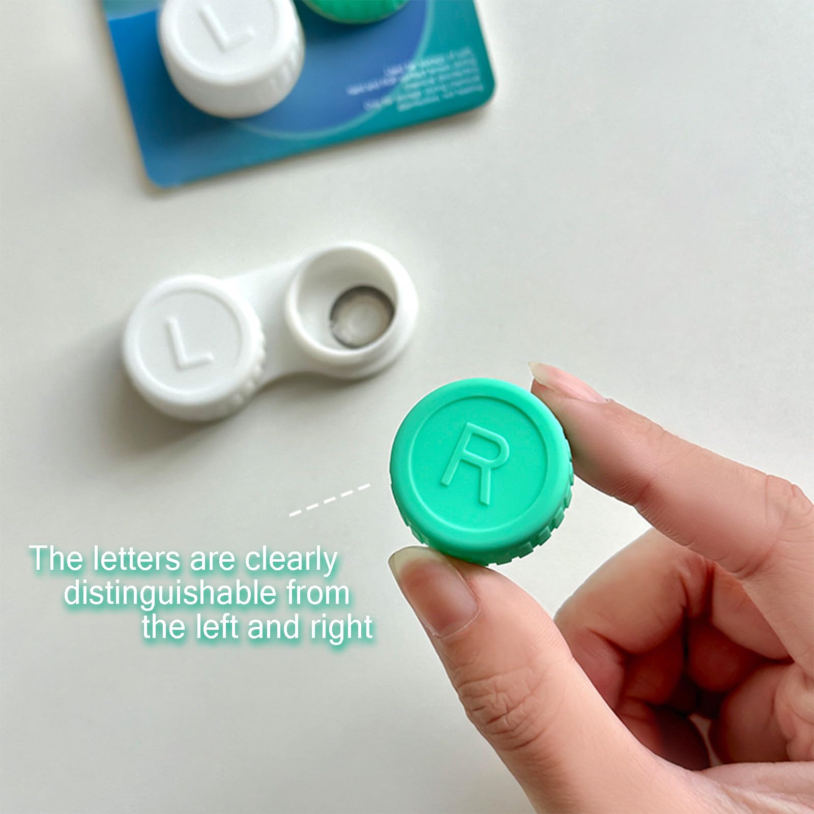 Compact, portable lens case storage for home or travel