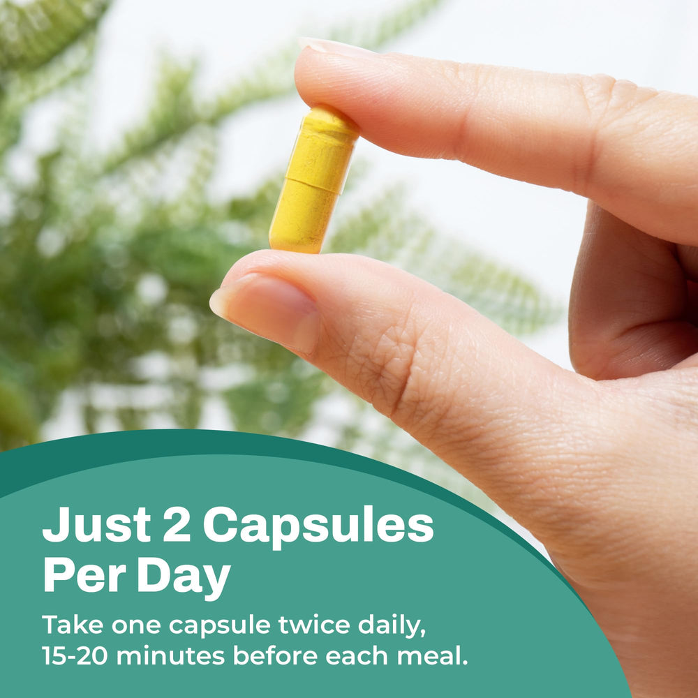 Berberine Plus nutrition facts panel mockup