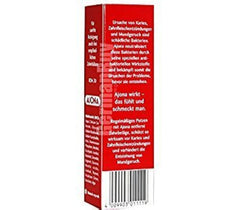 Box and three tubes of Ajona Stomatikum toothpaste 25ml