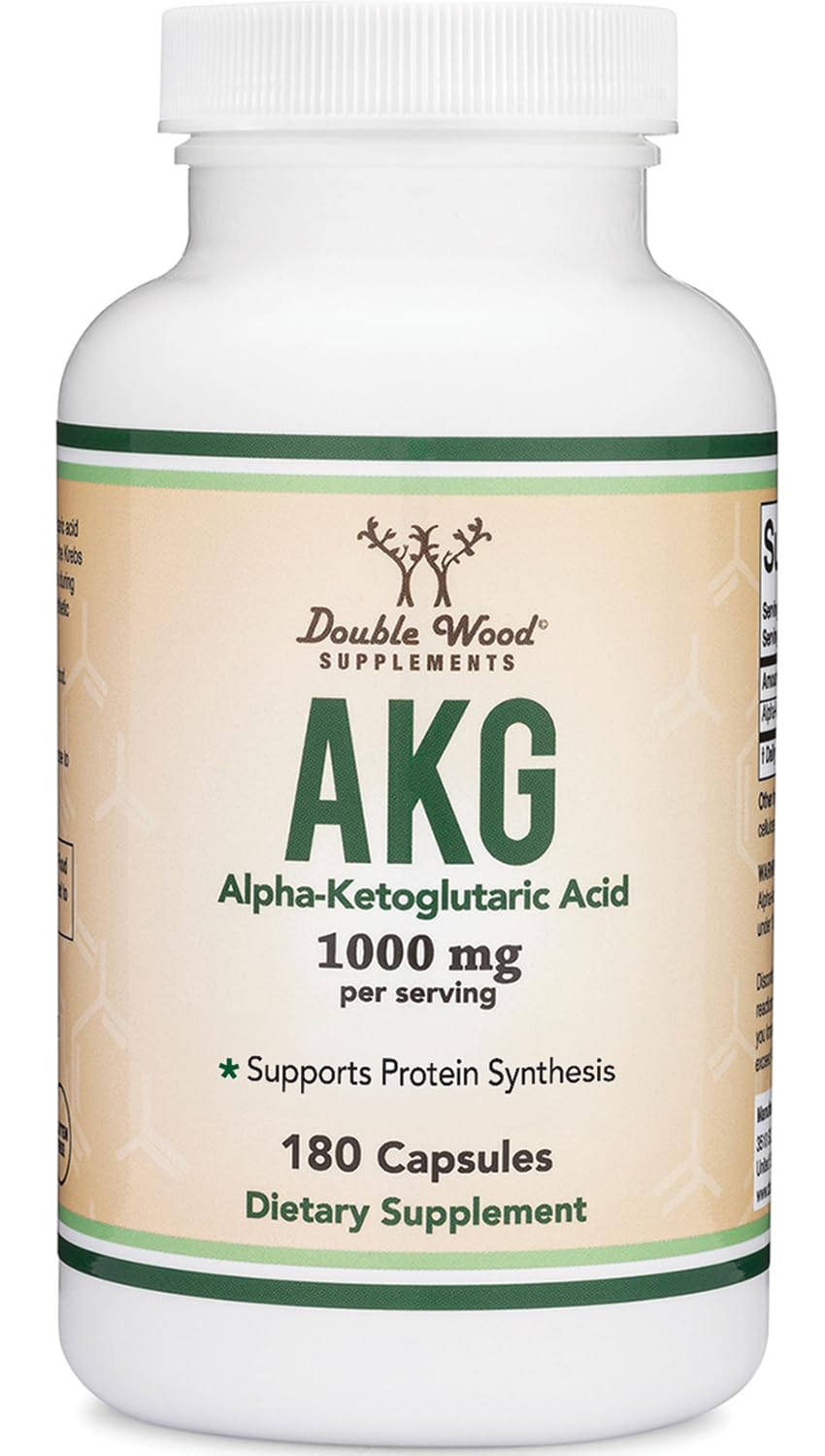 Illustration highlighting healthy aging benefits of AKG supplement