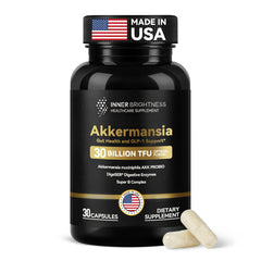 Akkermansia Probiotic bottle with DigeSEB enzymes