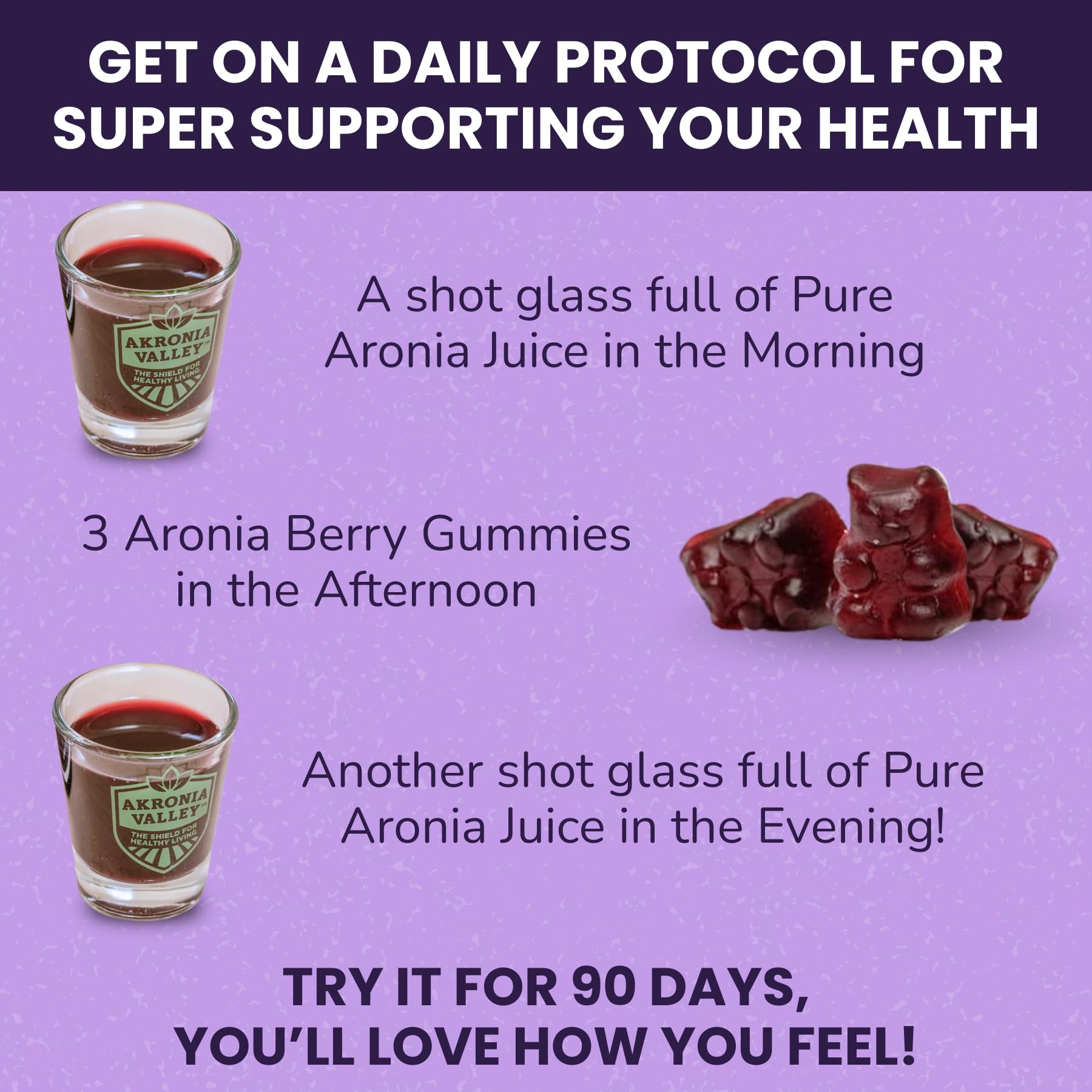 USA-made badge and manufacturing origin for Akronia Valley Aronia Berry Juice