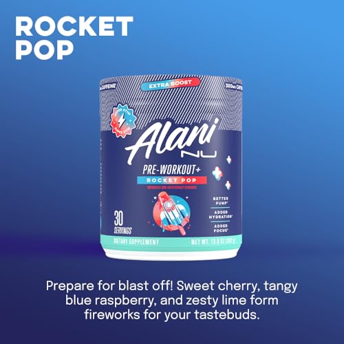 Nutritional ingredients and caffeine content of Alani Nu Pre Workout+