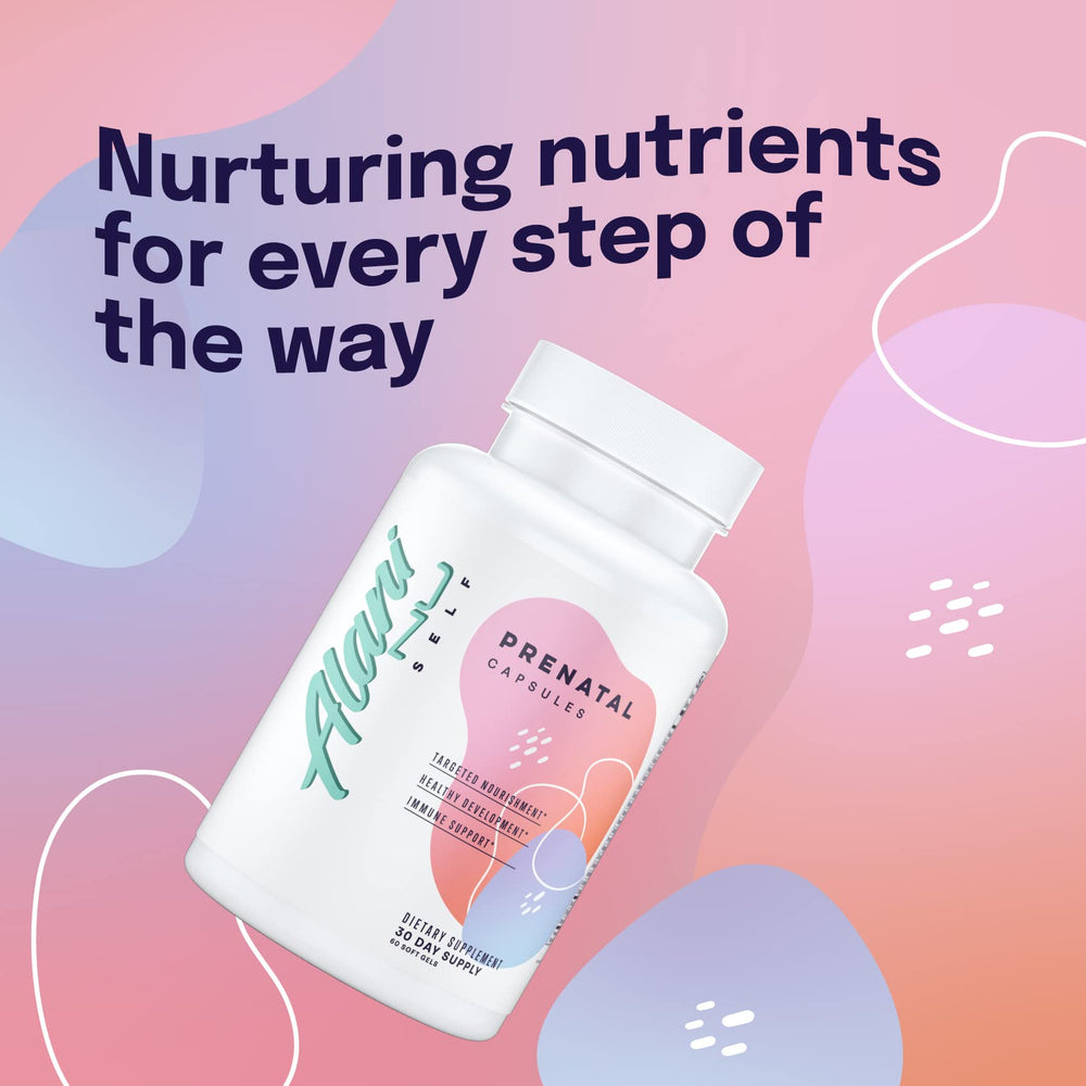 Nutrient ingredients and label highlights for Alani Nu Prenatal Vitamin