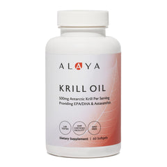 Alaya Naturals Antarctic Krill Oil 60 softgels bottle