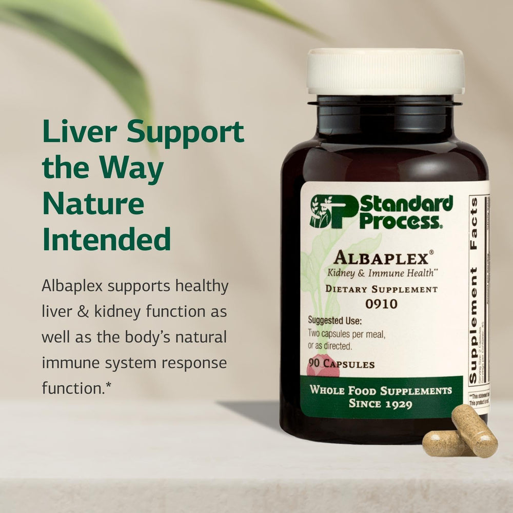 Albaplex capsules close-up
