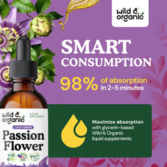 Glycerin-based, alcohol-free passionflower drops