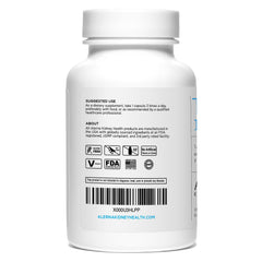 Ingredient list highlighting gluten-free and non-GMO