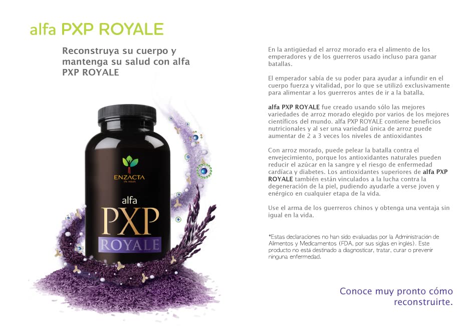 Alfa PXP Royale bottle side view