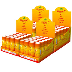 Vitamin C Shot 1000mg orange flavor bottle label