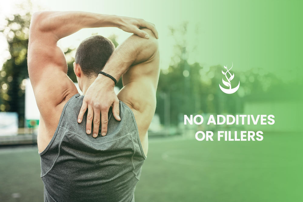 Lab verified quality seal on bottle