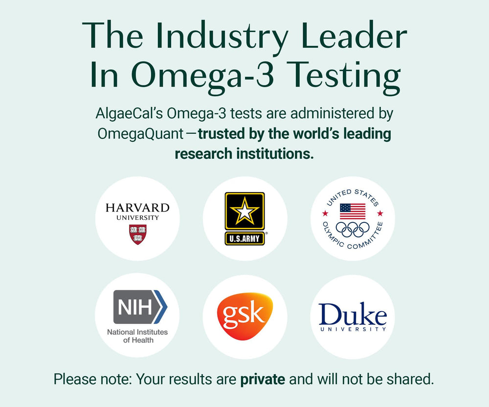 Pre-paid return envelope for Omega-3 test kit